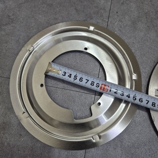 Combo 2 Khay Đĩa inox Hứng Tràn Bếp Kính Bên To Bên Nhỏ Cao Cấp