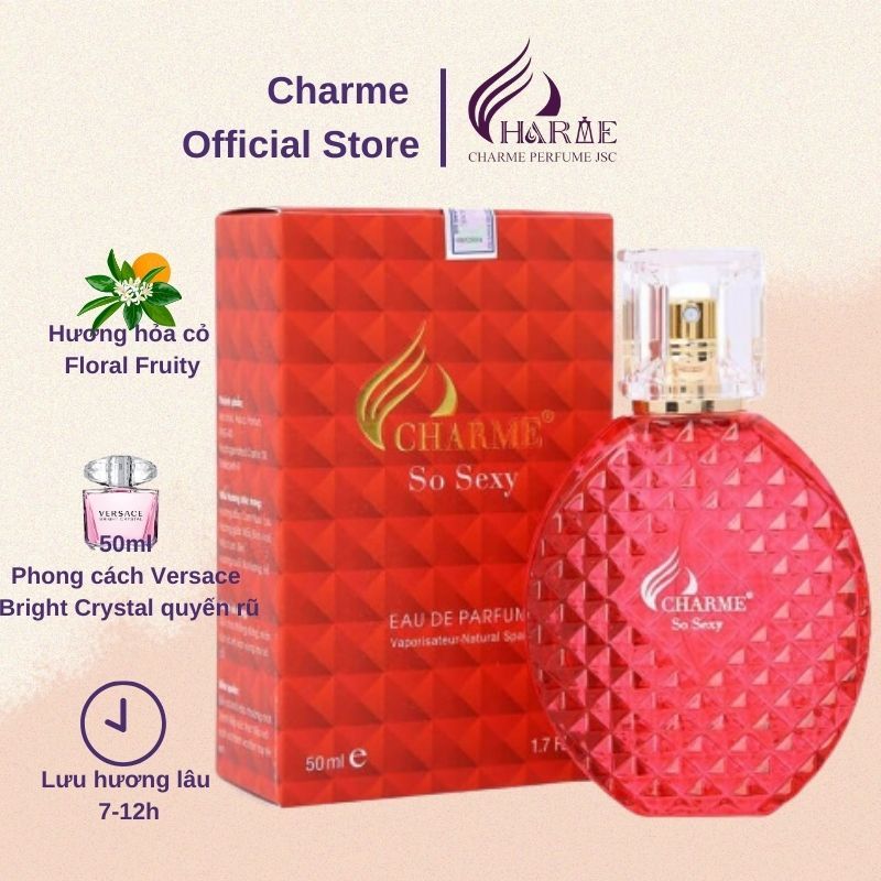 Nước hoa nữ Charme So Sexy 50ml quyến rũ nổi bật lôi cuốn