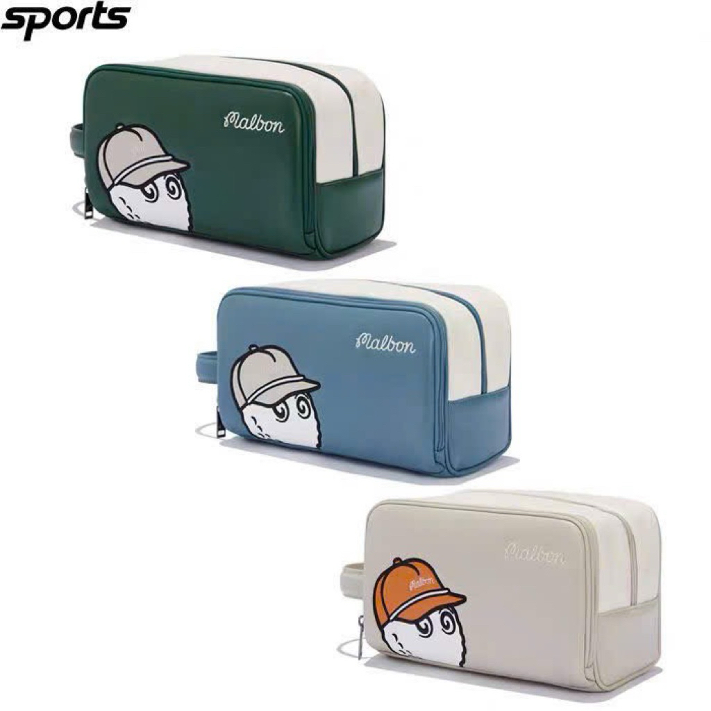 Túi Đựng Phụ Kiện Golf Malbon Golf Bucket Pouch – Túi Golf Mini Cao Cấp, Thiết Kế Thời Trang( Malbon