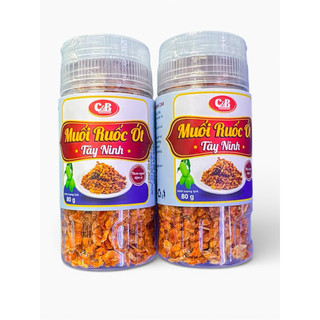 Muối Ruốc Ớt Tây Ninh C&B Hũ 80G Chấm Trái Cây Ăn Cơm Đậm Đà