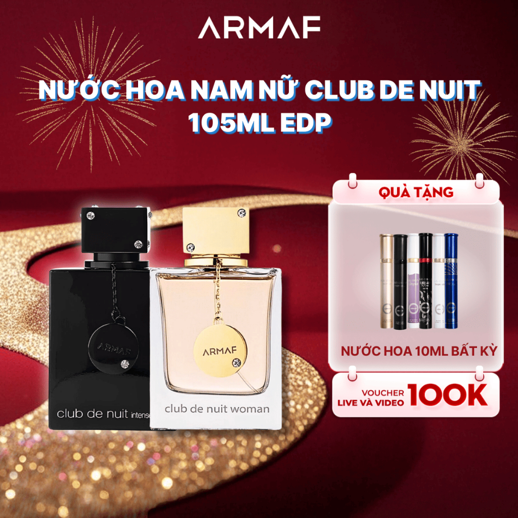 Nước Hoa Nam Nữ ARMAF Club De Nuit Full Size 105ML EDP