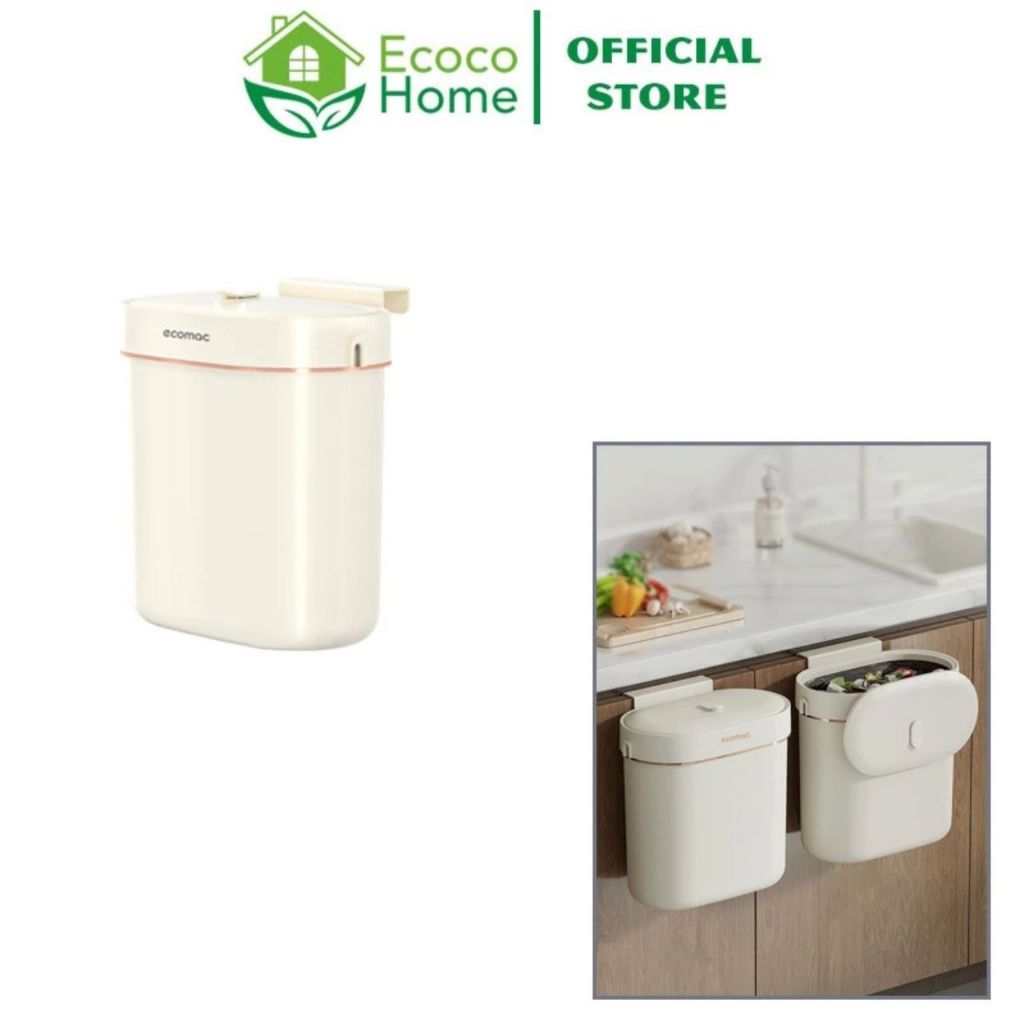 Thùng Rác ECOMAC Treo Tủ Bếp Dán Tường Thông Minh Tiện Lợi EC12