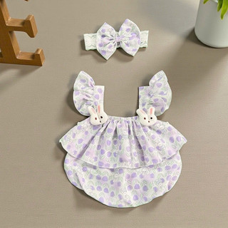 Body Cánh Tiên Họa Tiết Tulip Đáng Yêu Cho Bé Gái. Body Liền Thân Chất Thô Mềm Mại Thoáng Mát Từ SS-12kg