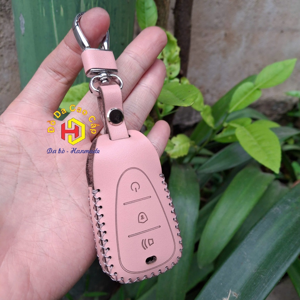 [Vero] Bao da chìa khóa Vinfast Vero X, Viper bằng da bò thật kèm tặng móc khóa