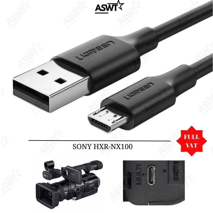 Dây USB cho máy quay SONY HXR-NX100 HXR NX100 truyền dữ liệu - FULL VAT