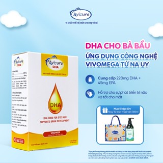 Avisure DHA Cho Bà Bầu Và Sau sinh TPBVSK Cung Cấp 220mg DHA EPA 30/40/60 viên