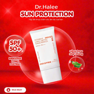 Kem Chống Nắng Innisfree Mẫu Mới Nâng Tông Kiềm Dầu Tone Up No Sebum Sunscreen EX SPF 50+ PA++++ 60ML