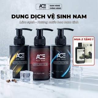 [MUA 2 TẶNG QUÀ] Dung dịch vệ sinh nam ACEMAN 100ml làm sạch hiệu quả hương nước hoa nam cao cấp