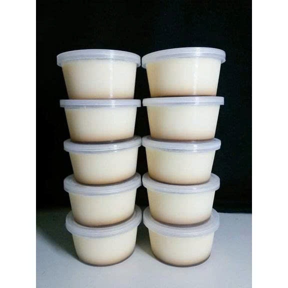 Lốc 50 khuôn nhựa đổ bánh flan - Hủ hộp làm flan sữa chua, rau câu, caramen (hộp flan có nắp)
