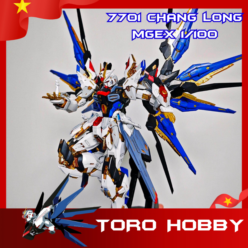 Chang Long 7701 MGEX Strike Freedom 1/100 (Không phải hàng BANDAI)