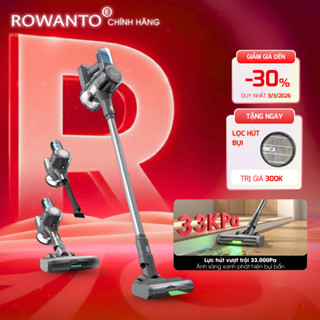 Máy hút bụi không dây Rowanto V25 Ultra, Hút bụi mịn nhà cửa, giường nệm, hút lông thú cưng BH 12th