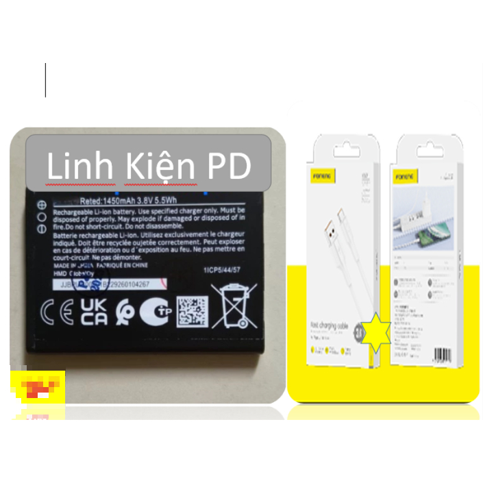 Pin Và Phụ kiện thay thế Nokia 2660 Flip 4G 8210 4G TA 1489 BL L4E