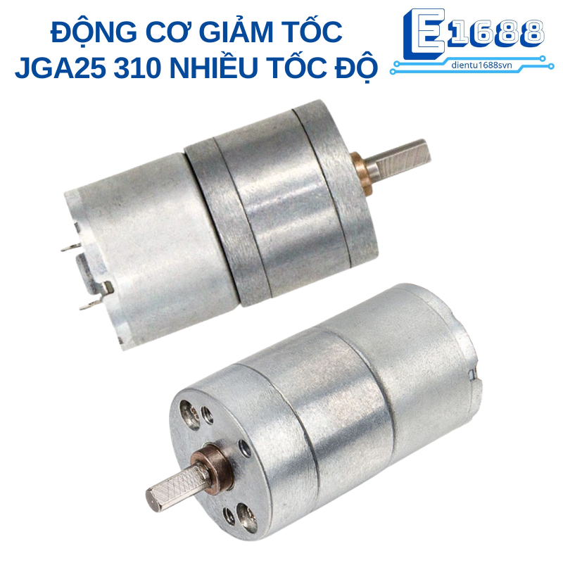 Động cơ giảm tốc JGA25 310 12V nhiều tốc độ