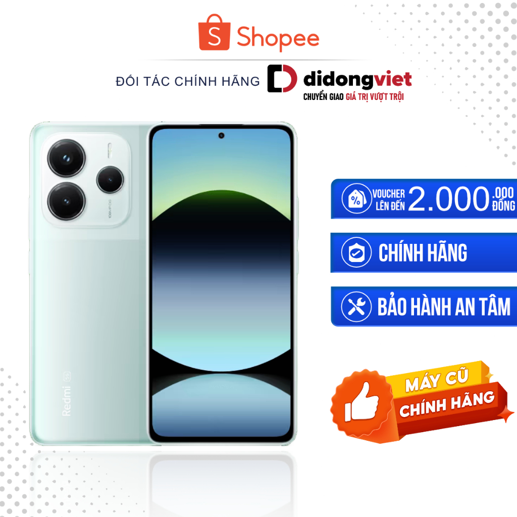 [Máy cũ] Điện thoại Xiaomi Redmi Note 14 8GB/256GB