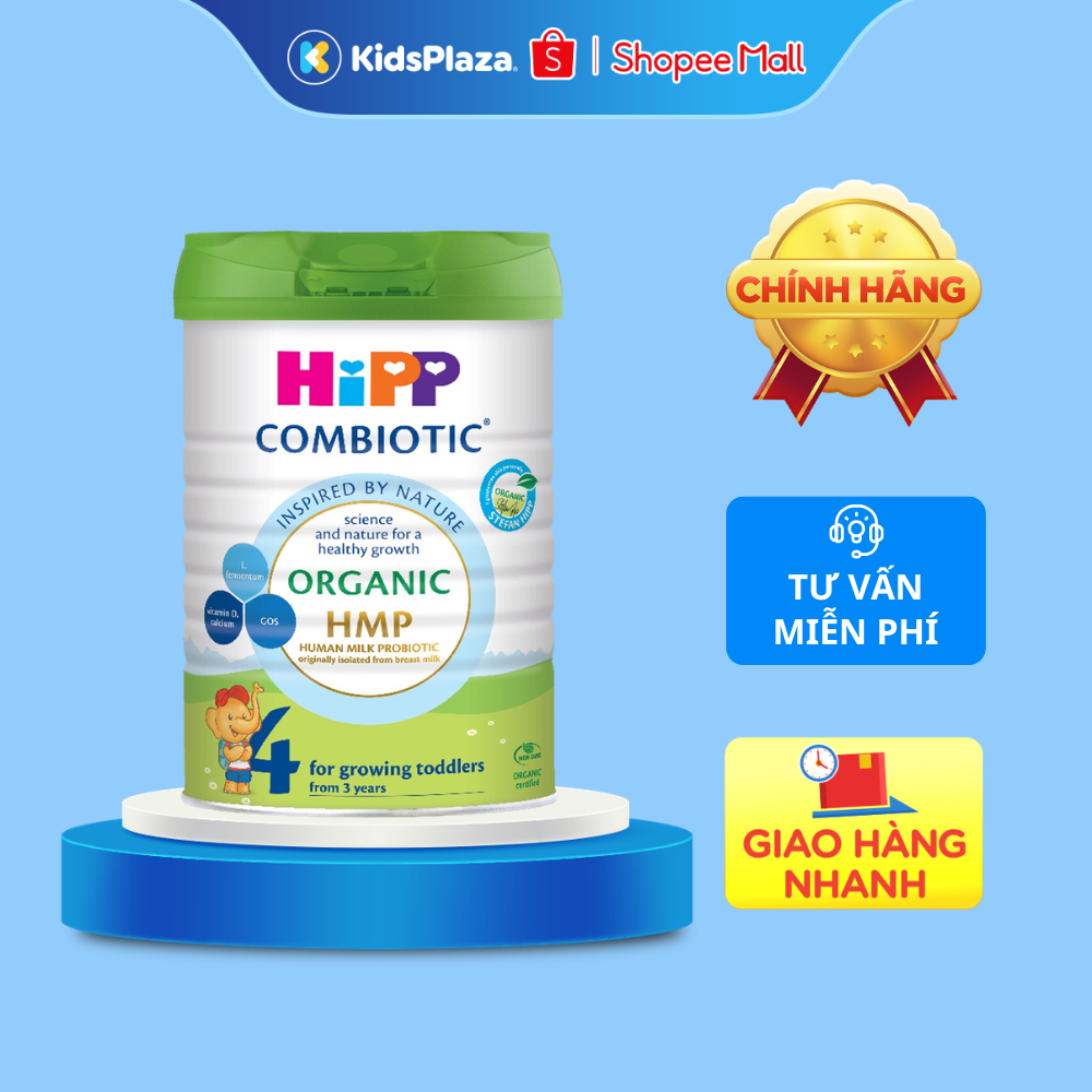 [M2] Sữa Hipp số 4 Organic Combiotic HMP 800g cho bé trên 3 tuổi