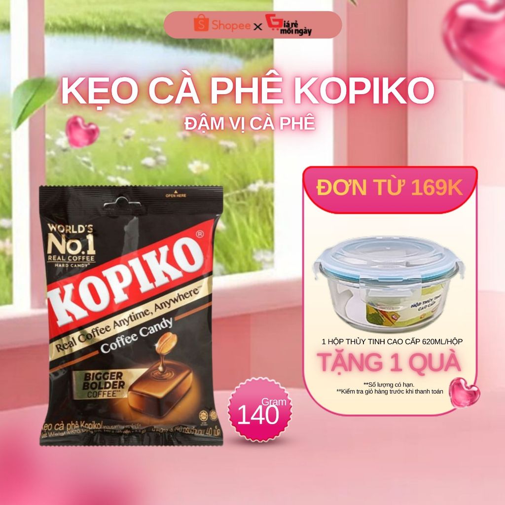 Kẹo cà phê Kopiko Coffee Bịch 140g