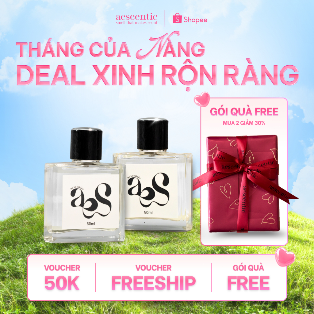 Nước hoa Aescentic BAD BAD BOY - 50ML