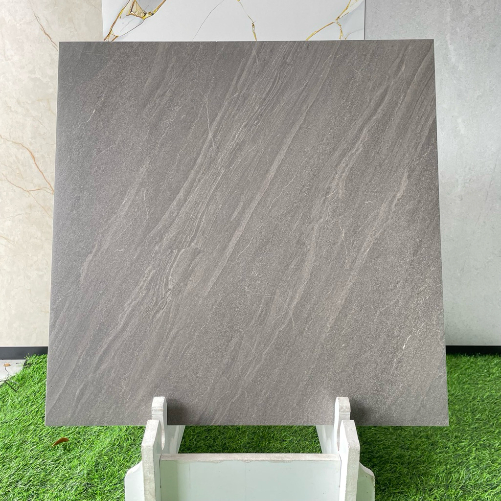 Gạch 60x60 lát nền - Xám Vân Mây - nhám nhẹ