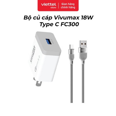 Bộ củ cáp Vivumax 18W Chính hãng