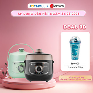 Nồi áp suất cao cấp đa chức năng Elmich PCE-1805 2,5L, Hàng chính hãng, Điều khiển cơ - JoyMall