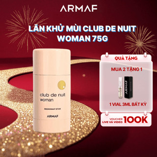 Lăn Khử Mùi Nước Hoa Nữ ARMAF Club De Nuit Woman 75G - Chính Hãng