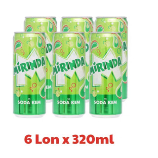 Mirinda lon lốc 6 lon 330ml