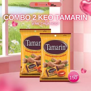 Combo 2 bịch Kẹo me Tamarin Bịch 150gX2