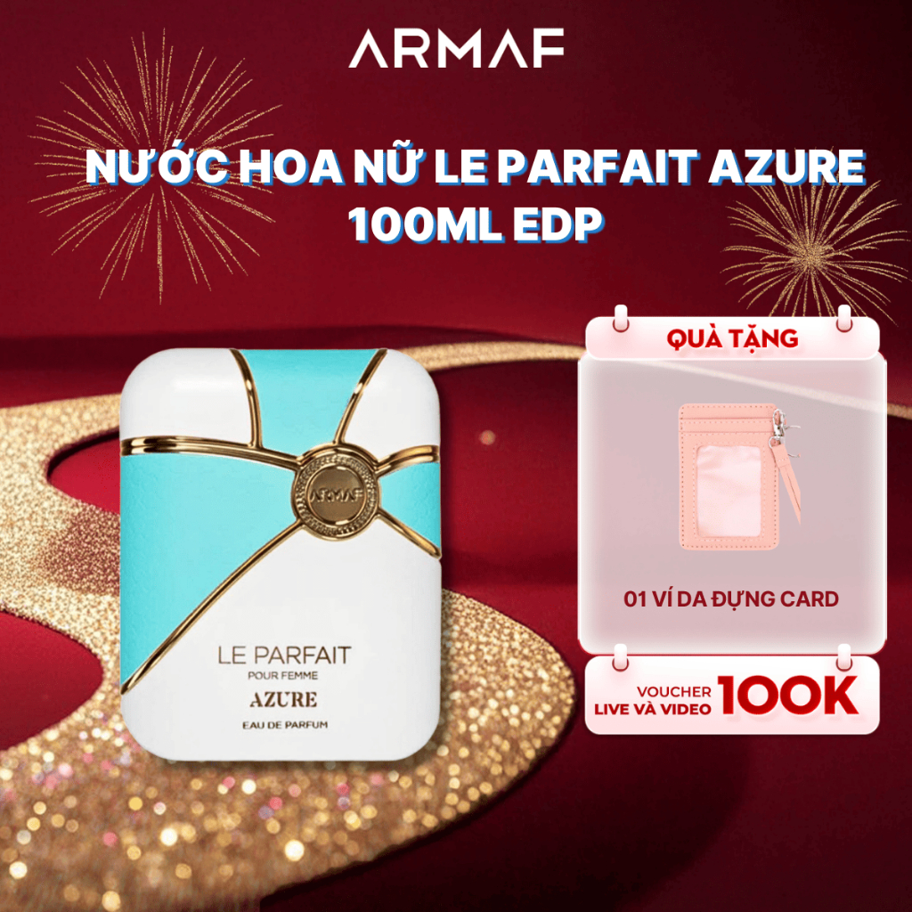 Nước hoa nữ ARMAF Le parfait Azure Pour Femme 100ML EDP | BigBuy360 - bigbuy360.vn