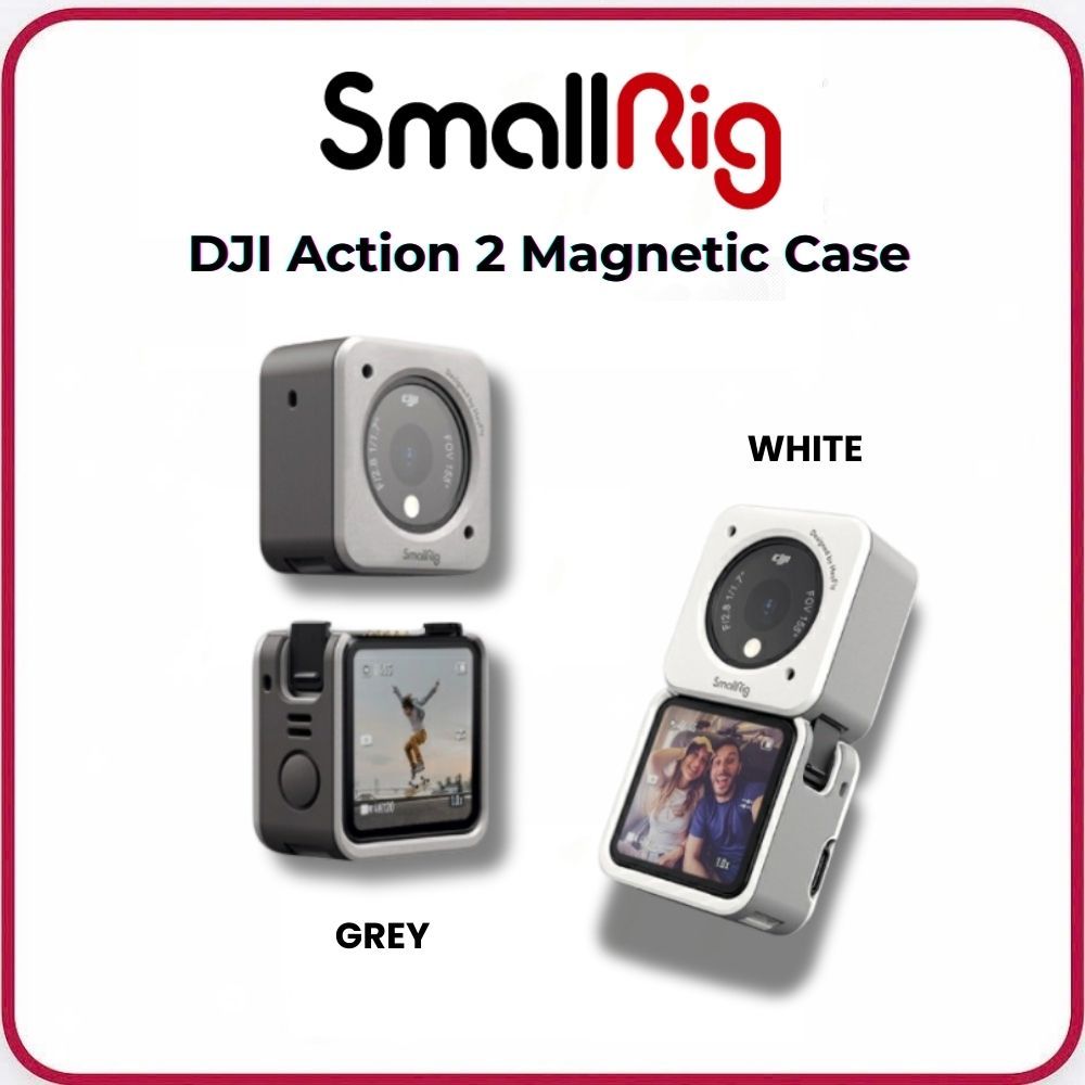 SmallRig DJI Action 2 Magnetic Case - Vỏ Bảo Vệ Chống Trầy Xước Cho DJI Action 2 - Hàng Chính Hãng