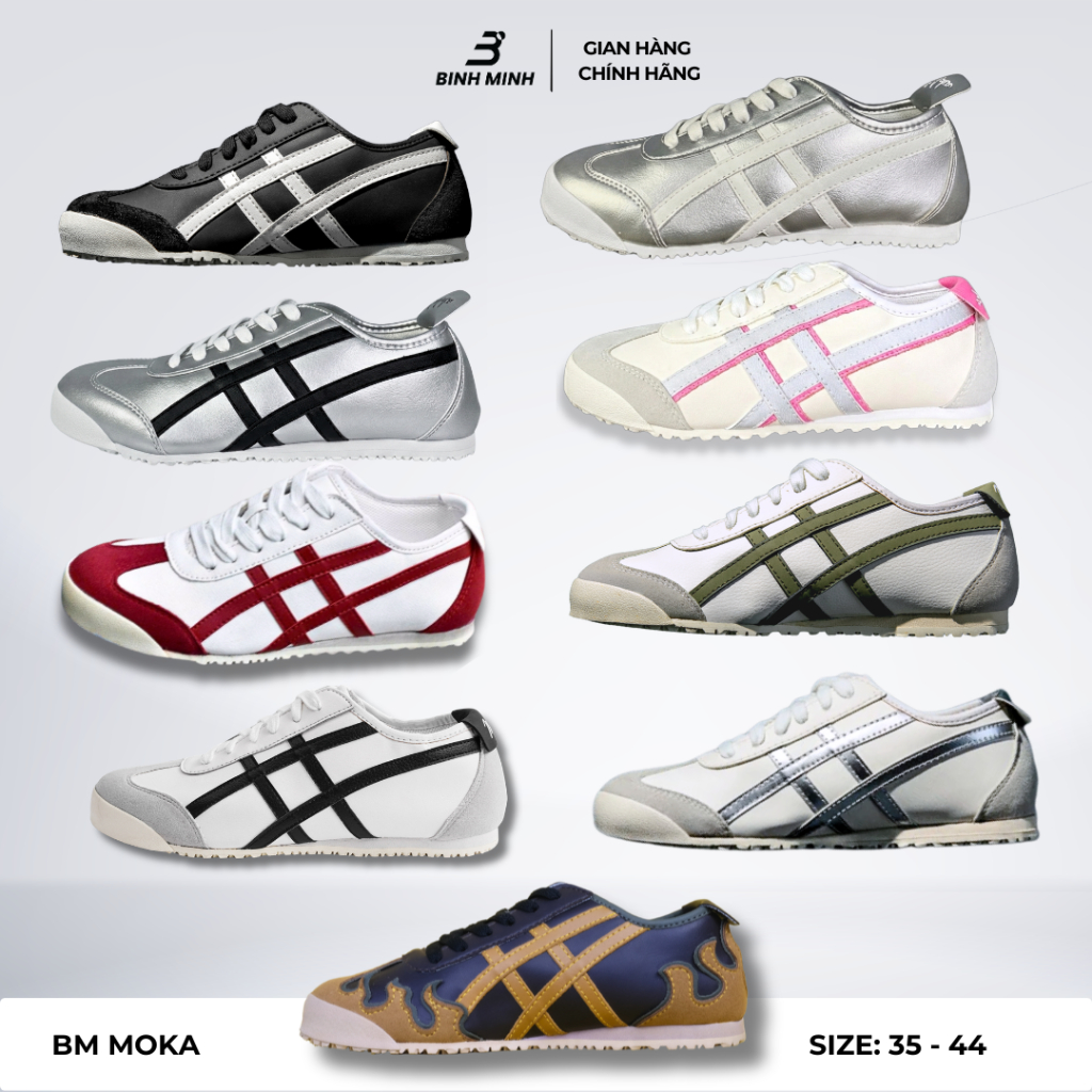 Giày thời trang nam nữ BM MOKA da microfiber – mang êm – basic dễ phối đồ