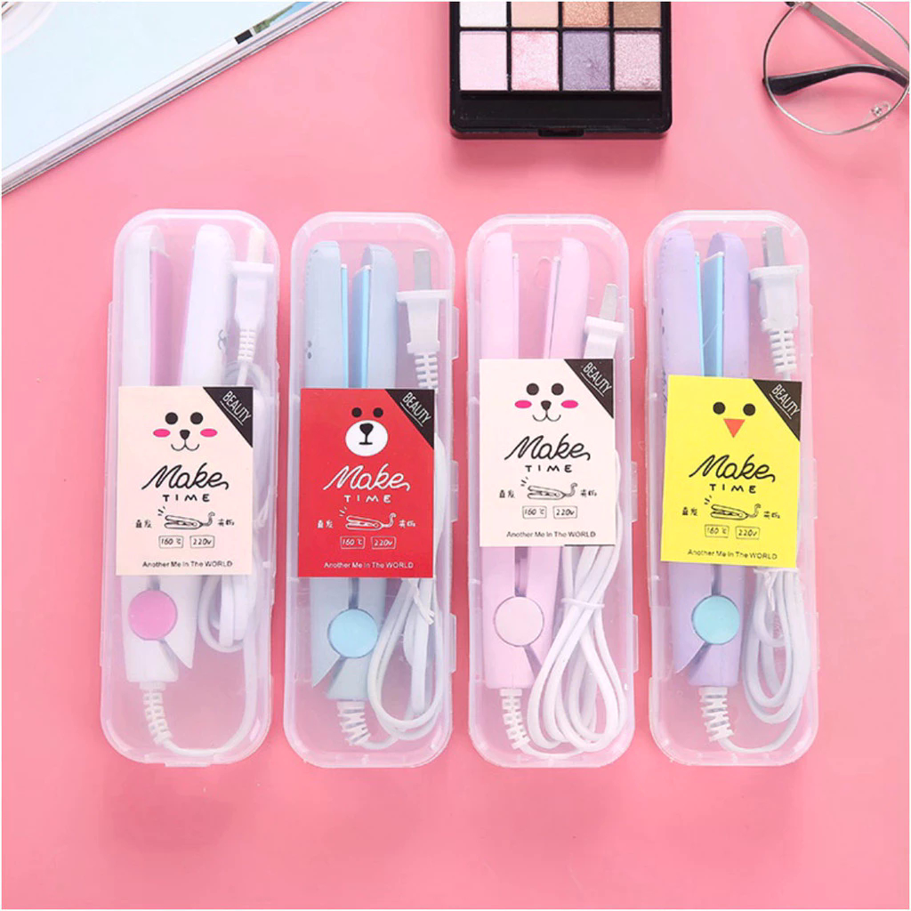 Máy ép tóc mini tạo kiểu tóc nhanh chóng, tiện lợi