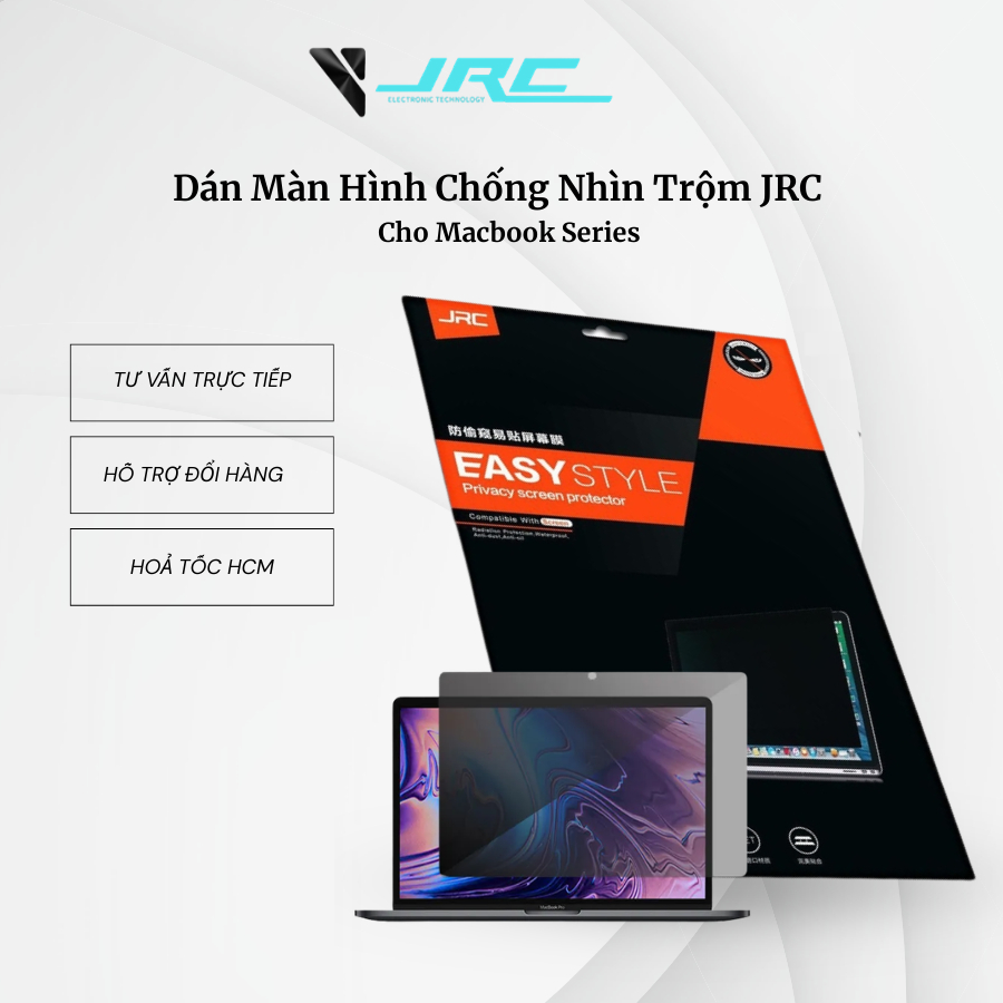Dán Màn Hình Chống Nhìn Trộm JRC Cho Macbook Series