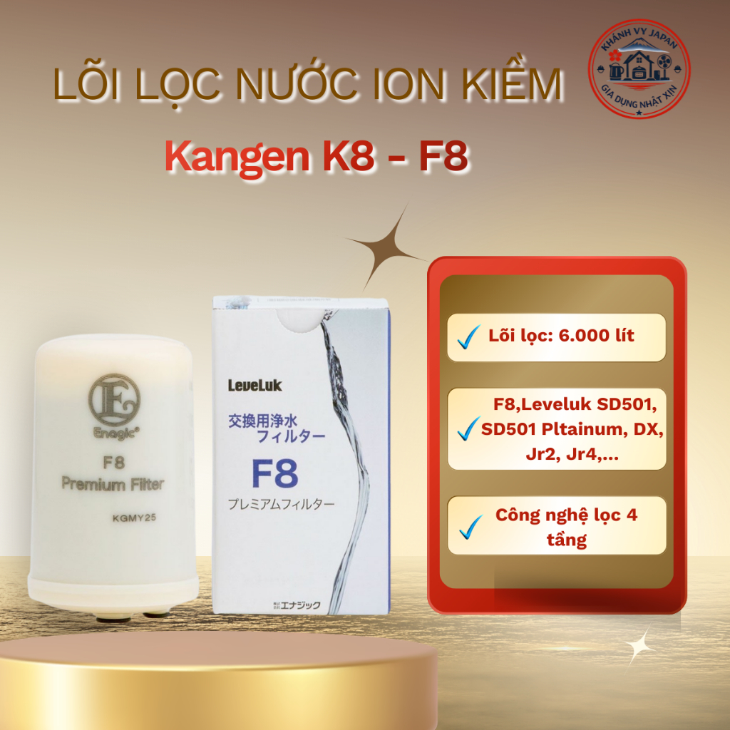 Lõi lọc Leveluk F8 - Premium Filter Filter (Dành cho Kangen Leveluk K8)