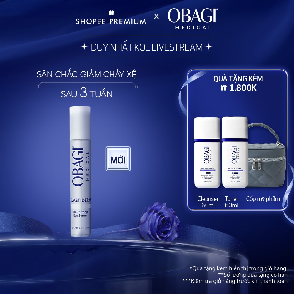 [Hannah x Obagi] Tinh Chất Dưỡng Da Vùng Mắt Obagi ELASTIDERM® Eye Complete Complex 14ml