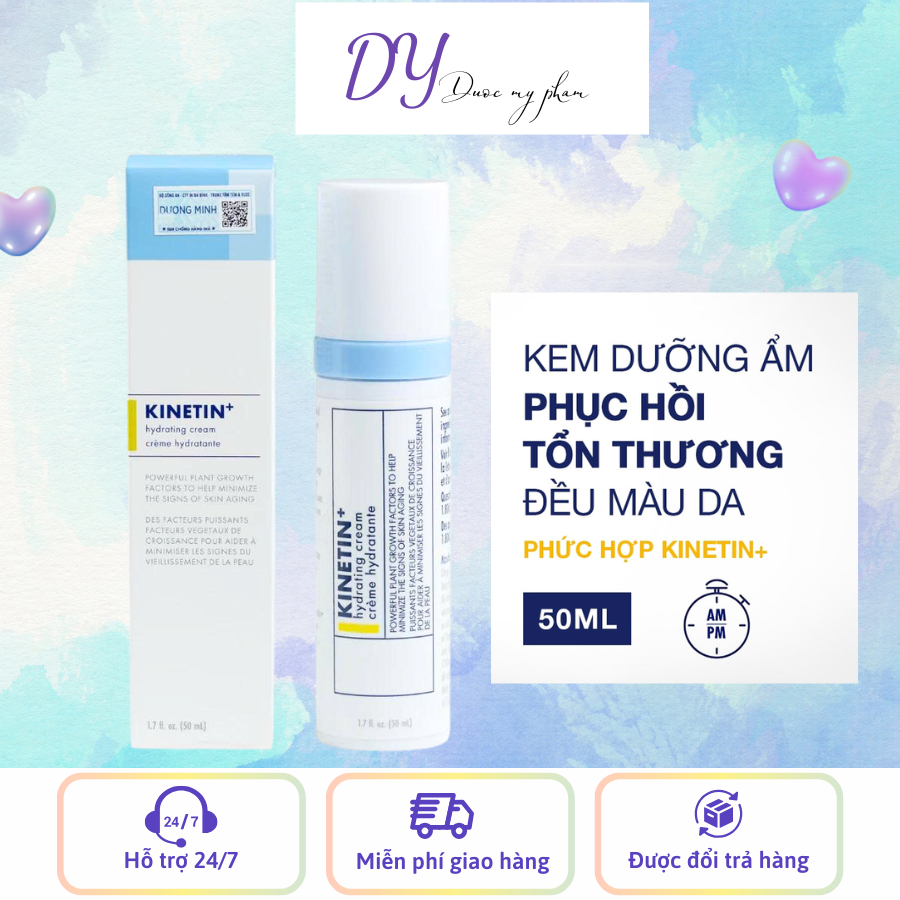Kem Dưỡng Phục Hồi Làm Dịu Nhẹ Da Obagi Clinical Kinetin+ Hydrating 50ml