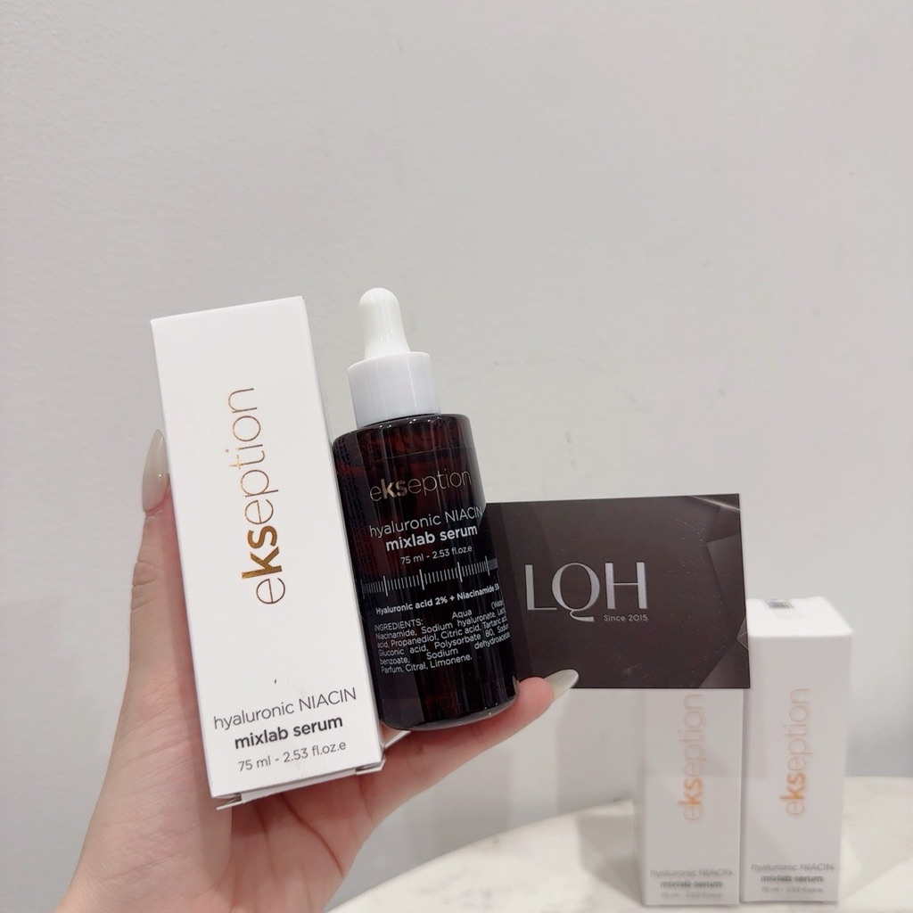 Tinh chất Ekseption Hyaluronic Niacinamide HA + 5% B3 – Dưỡng ẩm, sáng da, mờ thâm