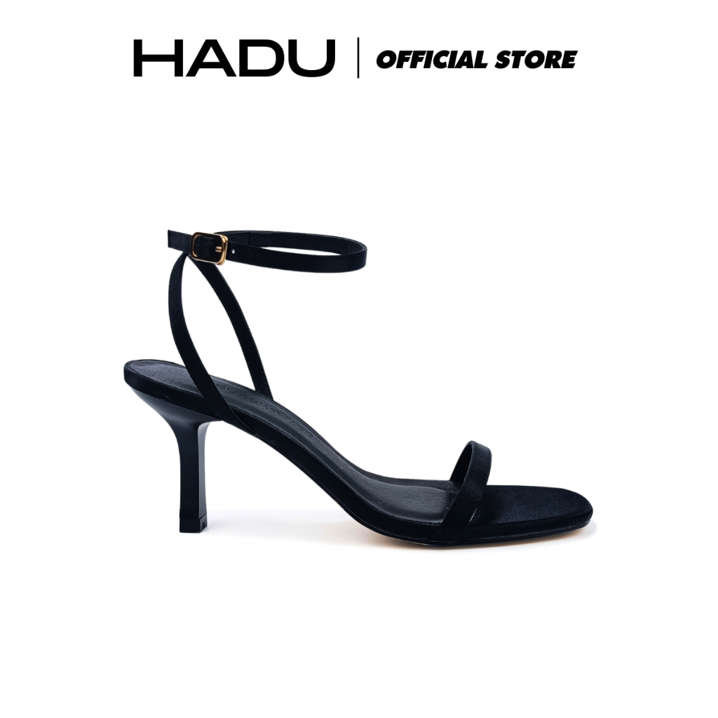 Giày Cao Gót 7P Sandal Quai Ngang Dây Mảnh HADU G731 Đế TPR Chống Trượt Chất Liệu Cao Cấp BH 12T