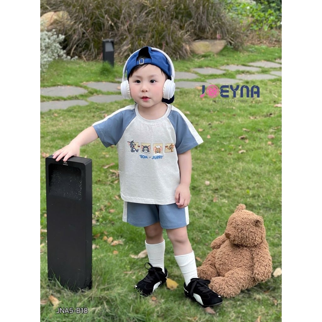 Sét bộ cotton cộc tay tom&jerry joeyna hè 2026