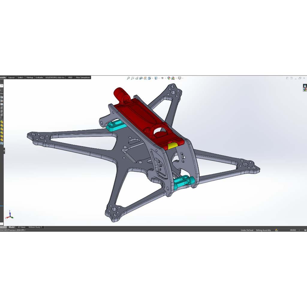 [MakeItReal] Khung Drone / FPV 3.5 Inch (In 3D)