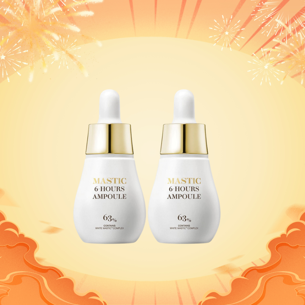 CB_369 Combo 2 chai MASTINA White Mastic 6-Hours Ampoule 15ml