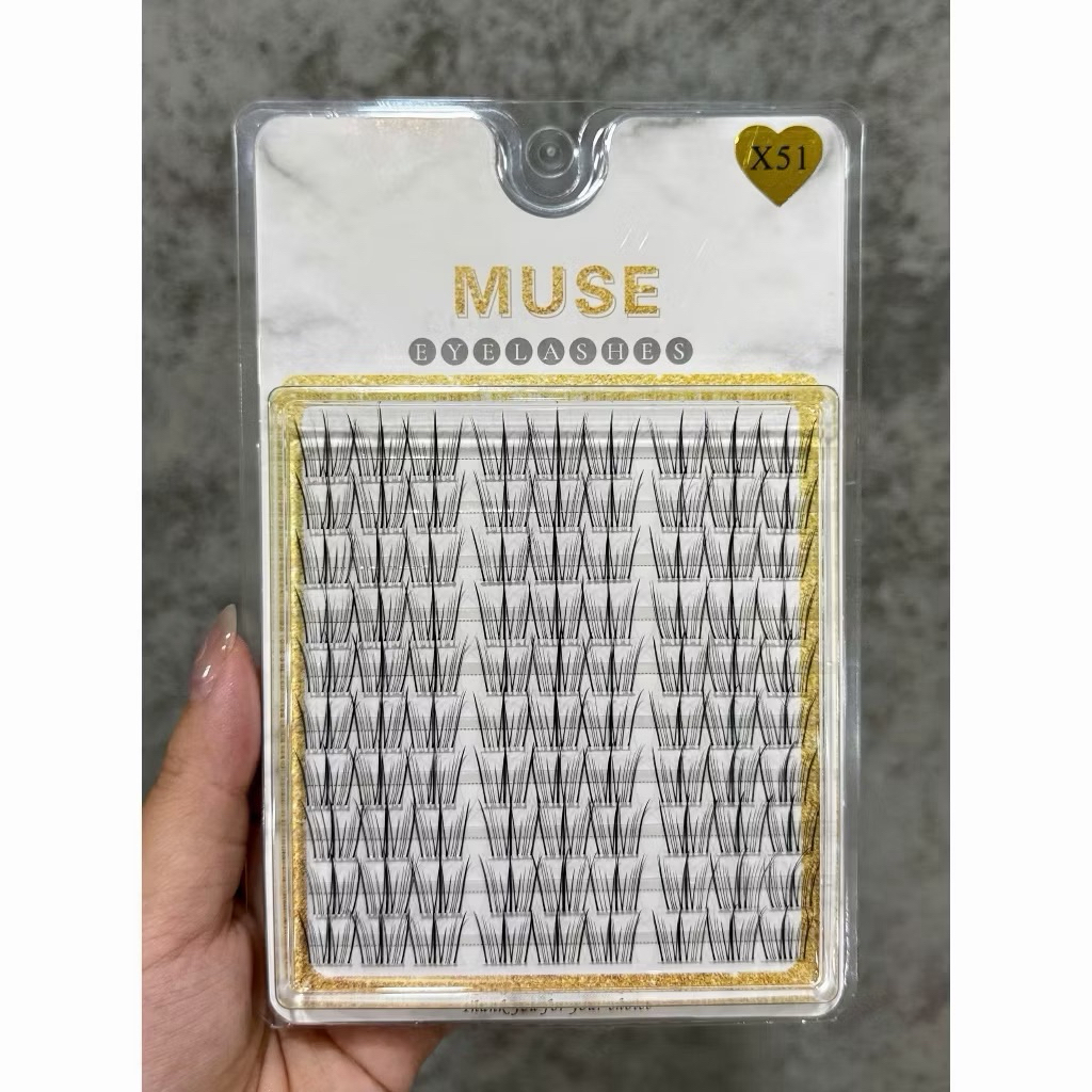 X51 Mi rời mi cụm Muse – cong tự nhiên, dễ ghép, style Hàn Quốc | LiAn Mi Shop