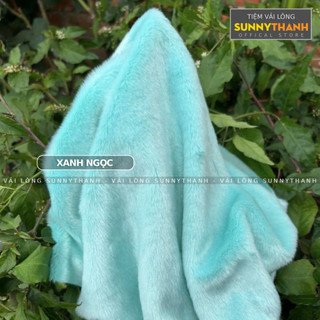 VẢI LÔNG - Size 50cm*40cm - Vải Lông Thỏ MAY MÓC KHOÁ mềm mịn, may kẹp tóc (LÔNG)