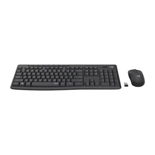 Bộ bàn phím chuột không dây Logitech MK295 USB-Wireless