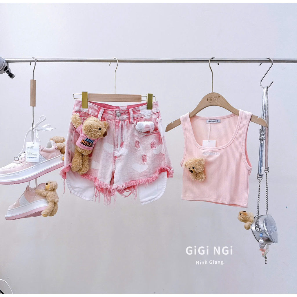 Set áo gấu 13De marzo độc lạ