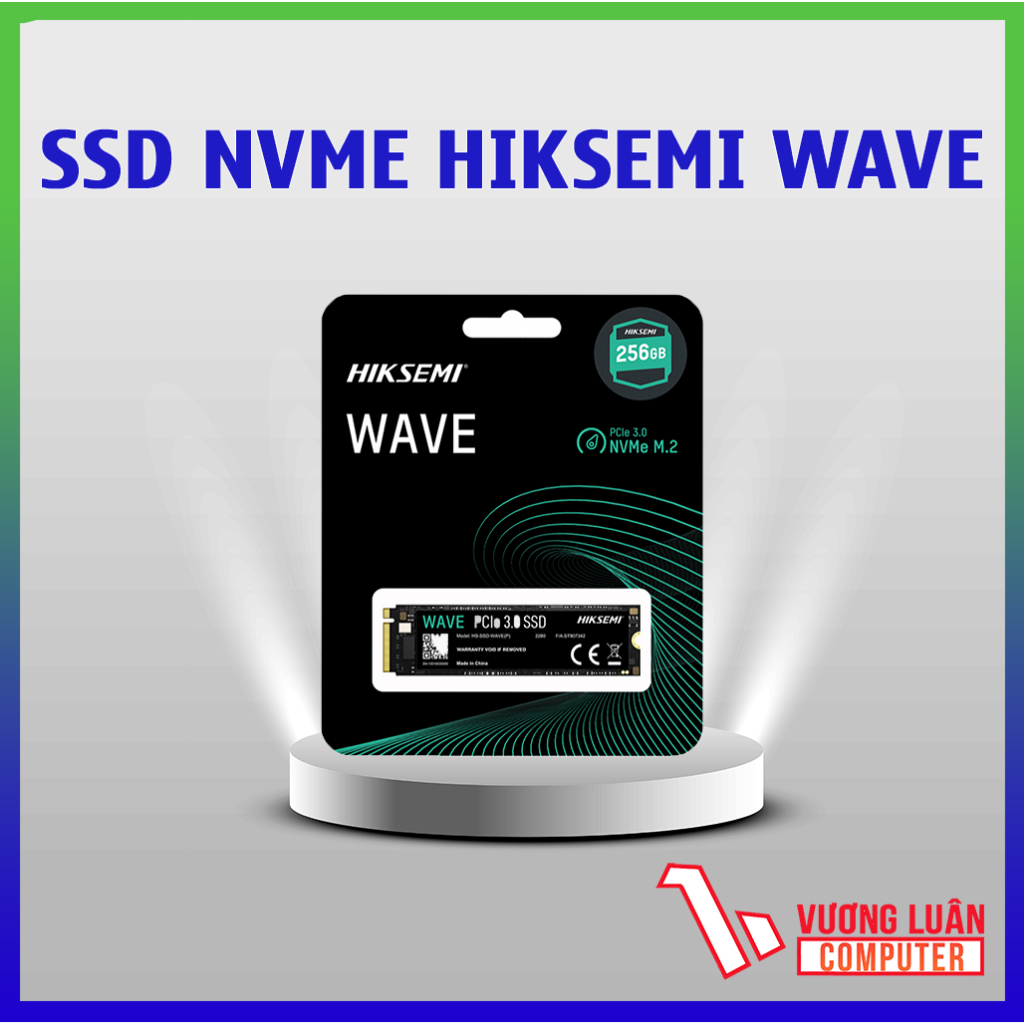 Ổ cứng SSD NVME HIKSEMI WAVE 256GB - HS-SSD-WAVE(P) 256G (NVMe PCIe Gen3x4, M2.2280) chính hãng