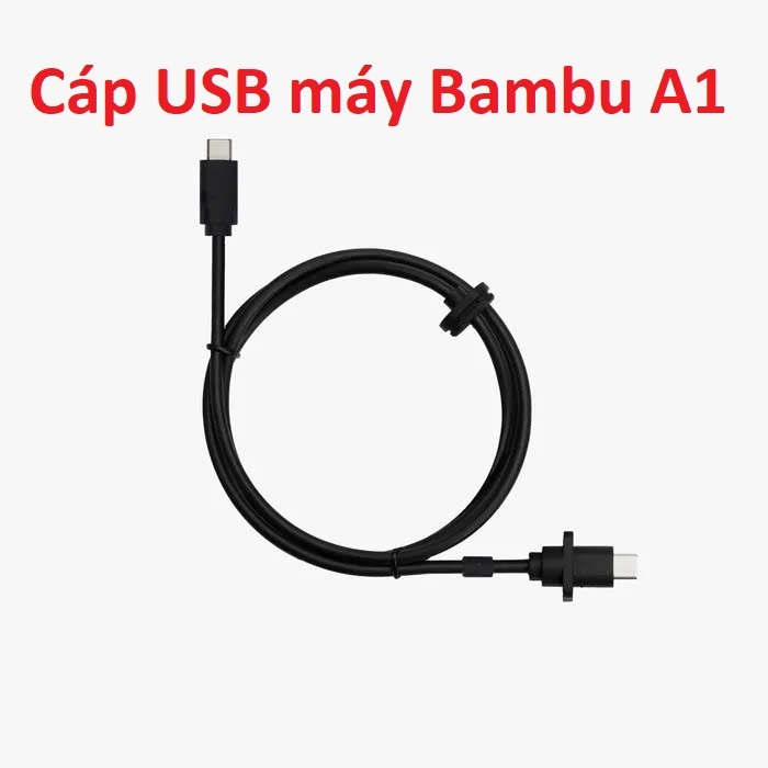 Cáp USB C chính hãng cho máy Bambu A1, A1mini