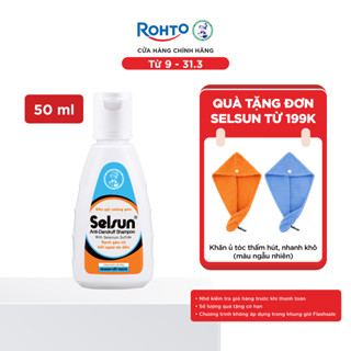 Dầu gội Selsun chống gàu, sạch gàu & hết ngứa da đầu Selsun Anti-Dandruff Shampoo 50ml