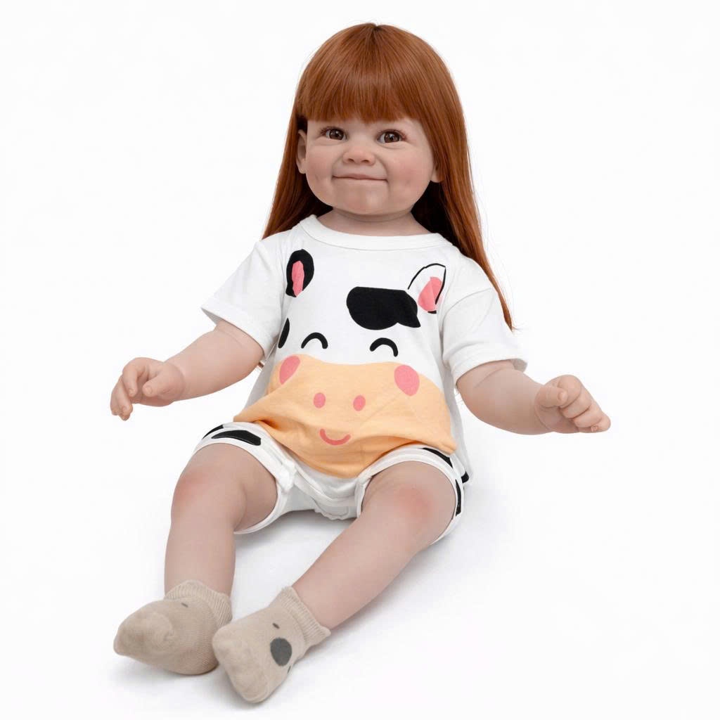 Búp Bê Thân Gòn Mềm Mại Raya 70 cm = 28 inch NPK Reborn Vinyl Doll PVN9006