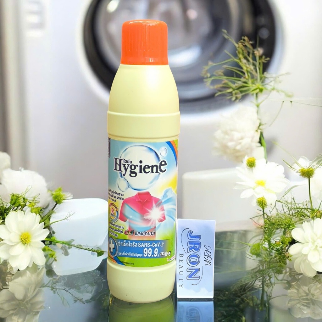 [Tem Phụ] Nước Tẩy Trắng / Nước Tẩy Quần Áo Màu Hygiene Thái Lan 500ml / 600ml - Jron Beauty