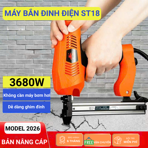 [HỎA TỐC] Máy Bắn Đinh ST13/15/18 Bản Pin & Bản Điện - Chuyên Lắp Đặt Nẹp Điện, Thi Công Nội Thất